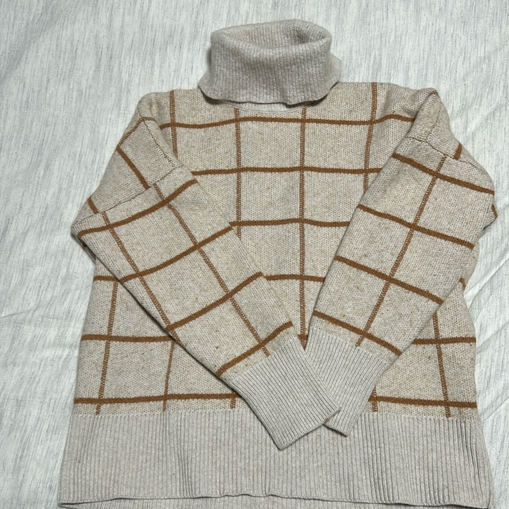 Windowpane madewell sweater